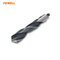 Foret hélicoïdal HSS 4241 de haute qualité à queue réduite 25 mm pour le perçage du métal