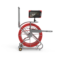 Endoscope industriel HD 13 pouces à vente chaude transfrontalière avec enregistrement DVR étanche IP68 pour l'inspection des égouts