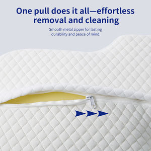 Contour en mousse à mémoire de forme réglable 100% Oreiller orthopédique pour lit latéral Conception papillon en mousse à mémoire de forme avec support dorsal pour le sommeil - Product Image 5