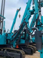 Petites plateformes de forage rotatives hydrauliques diesel multifonctions 45KN.M 22m SWDM40 avec pompe à engrenages et moteur