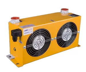 60lpm AH0608L AH0608TL 3.5kw 2 ventiladores capacidade de refrigeração ventilador de ar hidráulico refrigerador industrial trocador de calor do ar radiador rts
