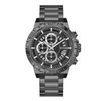 Nouvelle montre à quartz pour homme, style jeune et tendance, bracelet en alliage d'acier inoxydable, étanche 30M, pour le commerce électronique