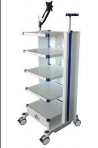 Dispositif médical chine usine prix équipement chariot mobilier d'hôpital Endoscope chariot - Product Image 5
