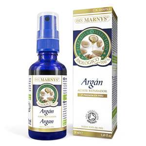 Olio di Argan Marnys 50 Ml Olio riparatore biologico per tutti i tipi di pelle - Product Image 1