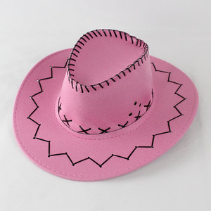 <span class=keywords><strong>Sombrero</strong></span> <span class=keywords><strong>de</strong></span> <span class=keywords><strong>Vaquero</strong></span> <span class=keywords><strong>de</strong></span> Ala Ancha Estilo Occidental <span class=keywords><strong>para</strong></span> Hombres y Mujeres, Ideal <span class=keywords><strong>para</strong></span> Fiestas <span class=keywords><strong>de</strong></span> Pub Crawl, Clubes, Bares, Halloween, Carnaval - Product Image 2