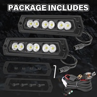 Hyper Spot Beam 7.8 pouces encastré 60W pare-chocs avant 12V Led voiture Spot antibrouillard arrière feu de recul