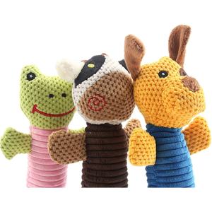 Özel yeni sevimli yumuşak Pet köpekler için oyuncak seti gıcırtılı interaktif çiğnemek köpek oyuncaklar agresif <span class=keywords><strong>Chewers</strong></span> - Product Image 1