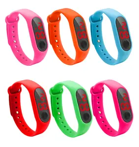 <span class=keywords><strong>Orologio</strong></span> <span class=keywords><strong>Digitale</strong></span> Sportivo LED in Silicone con Touch Screen per Bambini Donne Ragazze Uomini Ragazzi - Product Image 2