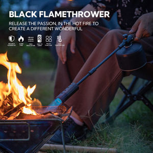 Campingmoon Portable Propane Grill Torch Custom Camping Fire Flame Gas Heat Gun <strong>Lighter</strong> Gas Torch <strong>Weed</strong> Burner - Product Image 4