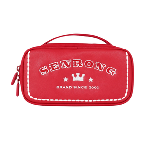 Étui en tissu polyester grande capacité pour l'école, style anglais personnalisé, trousse à crayons et stylos - Product Image 1