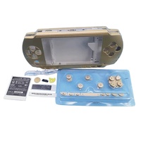 Casing Pengganti Full Set untuk Konsol PSP 1000 1001, Cover Casing Transparan dengan Tombol dan Part
