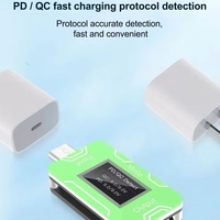 Testeur de charge rapide BSC)JCID JC CT02 PD QC avec écran HD, détection et identification de la tension et du courant des appareils authentiques