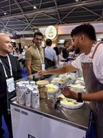 Miles Commerciële Gelato & IJsmachine 6 Tanks All-in-One Fruit & Melk RVS Opslag & Presentatiemachine