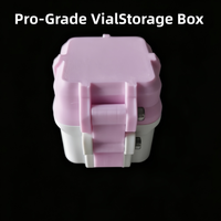 3ml 4-Fach OEM Peptid-Fläschchen-Etui Großpackung Kunststoff-Peptidbox Peptid-Fläschchen-Aufbewahrungsbox für Körperpflege Einzelhandelsverpackung