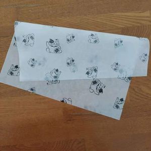 Papier d'emballage pour hamburgers personnalisé avec logo et taille imprimés, qualité alimentaire, enduit de cire, avec revêtement PE et matériau en pâte de bois - Product Image 4