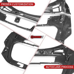 อะไหล่ตกแต่งภายในรถยนต์คาร์บอนไฟเบอร์แห้งแบบ OEM รุ่นใหม่ สำหรับ Ferrari SF90 - Product Image 3