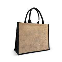 Sacs fourre-tout en toile de jute, en toile de jute, fabriqués à la main, pour cadeaux, plage, sacs de transport, sacs de shopping, fabriqués au Bangladesh et en Inde