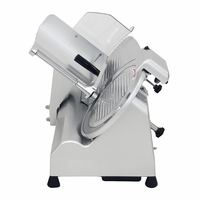Trancheuse à viande semi-automatique en acier inoxydable pour bureau, machine à trancher la viande congelée, coupe-viande DQ-250, directement de l'usine