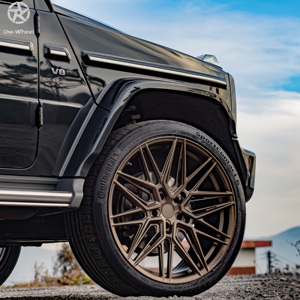 Jantes en alliage d'aluminium forgé DW 18 20 21 22 pouces 5x130 Bronze <span class=keywords><strong>mat</strong></span> à rayons multiples pour <span class=keywords><strong>Mercedes</strong></span> Benz <span class=keywords><strong>Classe</strong></span> <span class=keywords><strong>G</strong></span> G63 G500 W463 - Product Image 1