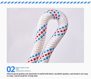Ajustável Elastic <span class=keywords><strong>Safety</strong></span> Rope Personal Protective Equipment Trabalho Posicionamento <span class=keywords><strong>Belt</strong></span> Lanyard para Escalada Proteção Queda - Product Image 2