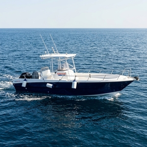 <span class=keywords><strong>Bateau</strong></span> de pêche au thon en fibre de verre certifié CE de 9,50 m pour 15 personnes avec un ou deux moteurs, type yacht - Product Image 3