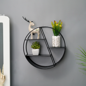 Decoration Industrial Floating Hanging <strong>Wall</strong> Shelves <strong>Storage</strong> <strong>Racks</strong> - Product Image 5