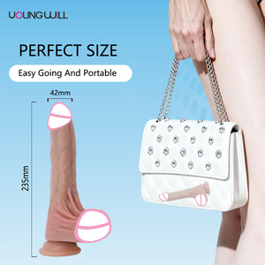 Dành Cho Người Lớn Chơi Mềm Silicone Lớn Dildo Với Bendable Linh Hoạt 1-1 Sao Chép Và Cảm Giác Da Dildos Cho Người Đàn Ông Và Anh Ta Dương Vật Giả - Product Image 4