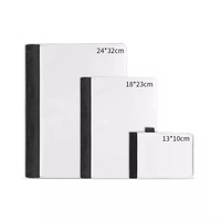 Htpmart Carnet de notes en toile A4/A5 personnalisable avec logo, imprimable par sublimation, écologique, avec papier