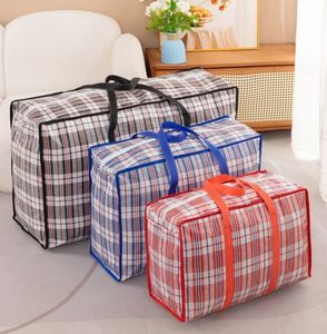 Bolsa de Plástico Resistente e Impermeable para Almacenamiento y Mudanza, Bolsas de Embalaje para Ropa de Cama - Product Image 1