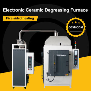 Egzoz gazı arıtma seramik sinterleme endüstriyel fırın ile seramik Debinding için 1700 ℃ kutu tipi kül fırını - Product Image 3