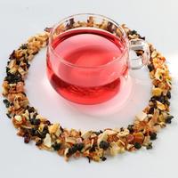 Teh Rosella Infus Jeruk Grapefruit Organik untuk Kesehatan dan Pelangsingan dengan Kemasan Kantong Besar Kustom OEM