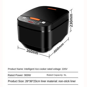 เครื่องใช้ไฟฟ้าในบ้าน หม้อหุงข้าวขนาดเล็ก หม้อหุงข้าว 5 ลิตร - Product Image 6