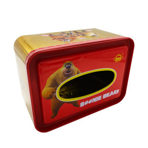 <strong>Oonie</strong> Bears Co-branded Metal Tissue Box - Product Image 1
