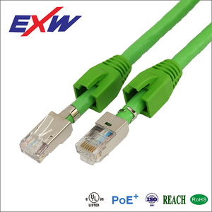 Разъемы CAT6a Cat7 RJ45 RJ 45 штекер EZ через разъем - Product Image 2