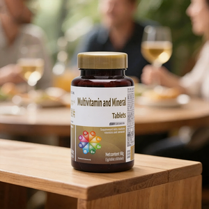 Suplementos para el Cuidado de la Salud Hechos en China, Tabletas Multivitamínicas y Minerales Inmunitarias Todo en Uno, 1000 mg/Tableta - Product Image 1