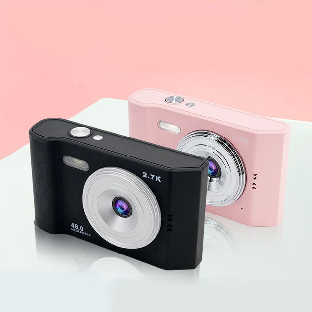 Factory Low Price Kids Gift Auto Focus Photo Vidwo 8X Zoom 48MP 2.7K 1080P HD Photography Digital Camera