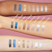 Fard à paupières liquide scintillant végétalien personnalisé, longue tenue, imperméable, couleur unique, haute pigmentation, anti-bavures, vente en gros