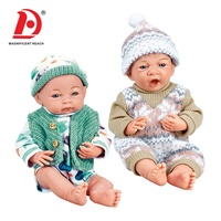 HUADA Niedliche Gesichter 10 Zoll Seitlich Liegende Neugeborenen-Babypuppe Spielzeug für Kinder Hergestellt in China