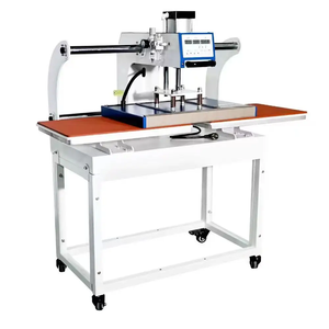 Máquina de Prensa de Calor por Sublimación Neumática Automática de Doble Estación con Alineación Láser, Impresora Plana para Prendas de 40x60cm, 220V, 1 Año de Garantía - Product Image 2