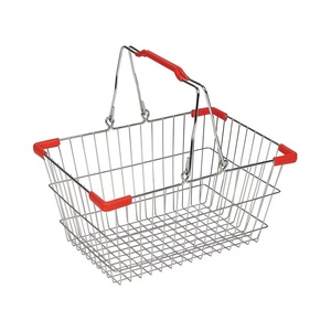 Cestino in acciaio cromato <span class=keywords><strong>per</strong></span> negozio e supermercato superba qualità in metallo - Product Image 4