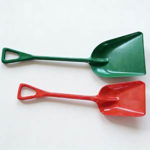 Pala de Jardín al por Mayor, Pala de Plástico Colorida de Alta Calidad con Cabeza Cuadrada, Ligera, para Empujar la Nieve en el Césped del Hogar - Product Image 2