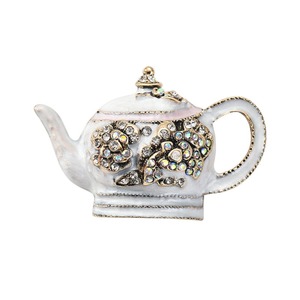 Broche <span class=keywords><strong>de</strong></span> botella <span class=keywords><strong>de</strong></span> <span class=keywords><strong>agua</strong></span> con incrustaciones <span class=keywords><strong>de</strong></span> diamantes <span class=keywords><strong>de</strong></span> imitación, diseño <span class=keywords><strong>de</strong></span> moda europeo y americano, accesorio <span class=keywords><strong>de</strong></span> pin con forma <span class=keywords><strong>de</strong></span> tetera - Product Image 4