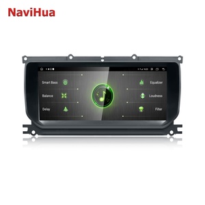 NaviHua สำหรับรถยนต์แลนด์โรเวอร์ เรนจ์โรเวอร์ อีโวค เครื่องเล่นดีวีดี จีพีเอส ระบบนำทาง รุ่นใหม่ ขนาด 10.25 นิ้ว ระบบแอนดรอยด์ มัลติมีเดีย วิทยุติดรถยนต์ หน้าจอสัมผัส - Product Image 1