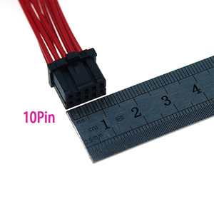 ชุดสายไฟทนอุณหภูมิสูงแบบ OEM รุ่น TE <span class=keywords><strong>1</strong></span>-<span class=keywords><strong>1827864</strong></span>-<span class=keywords><strong>5</strong></span>-10P ขนาด 2.0 มม. 10 พิน ขั้วต่อชุบทอง สายไฟขนาด 20AWG 1332 ชุดสายไฟเชื่อมต่อ - Product Image 1
