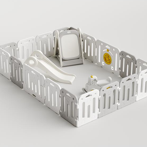 Hobby Tree คลาวด์และบิสกิตธีม Baby Playpen รั้วเกมสนามเด็กเล่นสำหรับเด็ก - Product Image 6