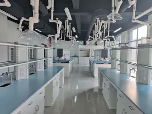 Laboratory Furniture All Steel Bench Laboratory Physical Chemistry Desk Lab Table Hospital /Schools/ Chemical Pant/ Workshop