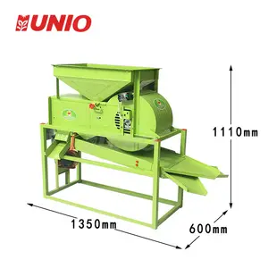 Automatic farming processing grain sorting seed cleaner vibration screening machine/grains sieving machine