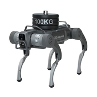 Robot Bionique Intelligent Galileo Série E1, Chien Intelligent Embourdouillé, Construction Métallique, Contrôle à Distance via Application Android