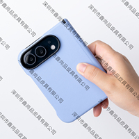Étui Folio en Cuir de Vachette Véritable pour iPhone Duo avec Fenêtre Transparente, Anneau Magnétique, Protection Complète de la Charnière, Logo Personnalisé