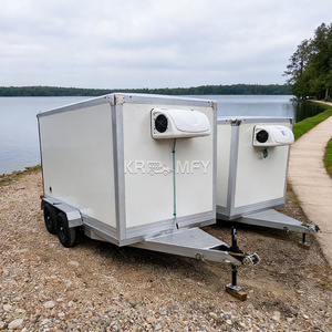 Remolque de almacenamiento en frío móvil de eficiencia energética personalizable 2025, remolques utilitarios de carga para alquiler y venta - Product Image 1